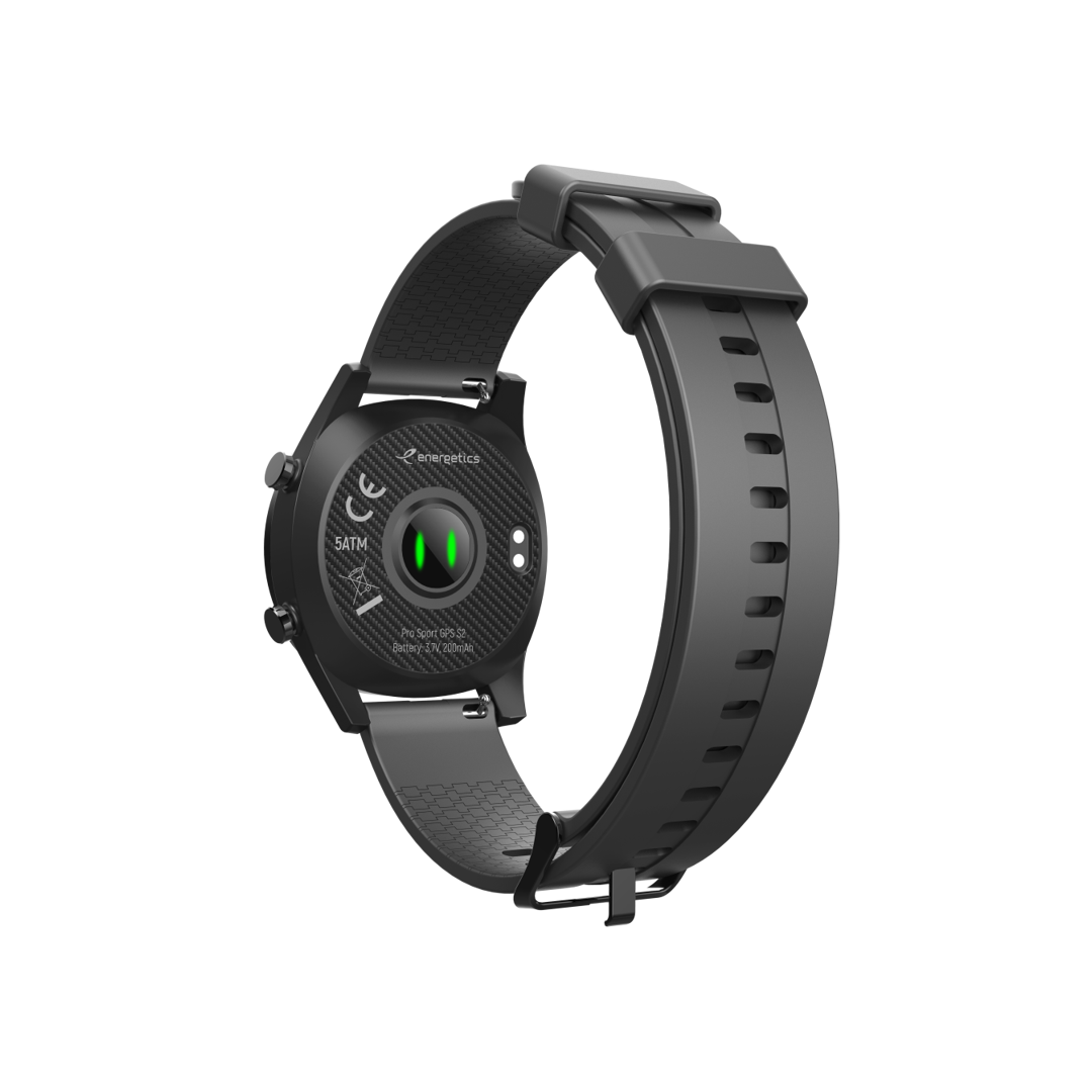 Energetics PRO SPORT GPS S2, sat, crna