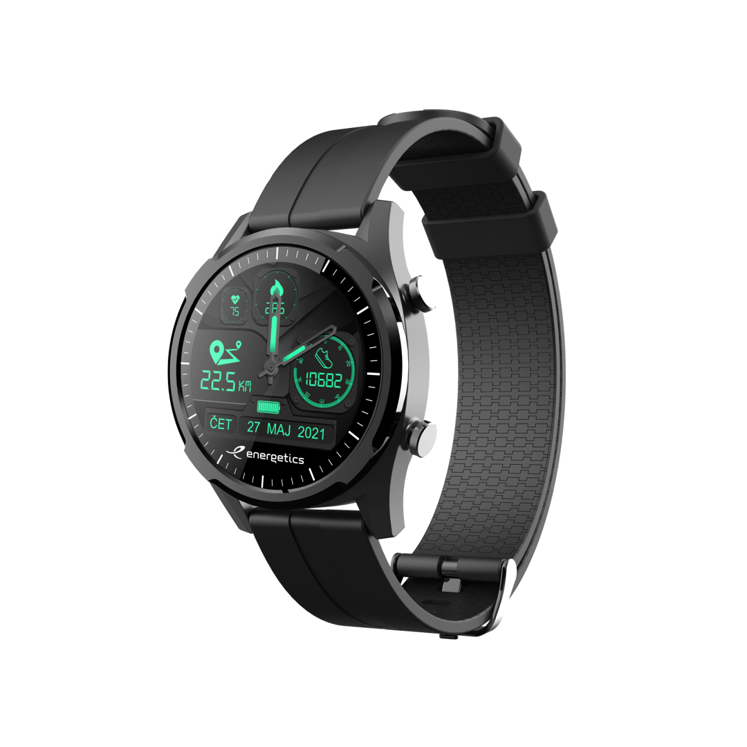 Energetics PRO SPORT GPS S2, sat, crna