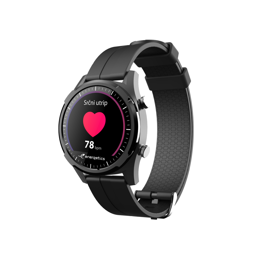 Energetics PRO SPORT GPS S2, sat, crna
