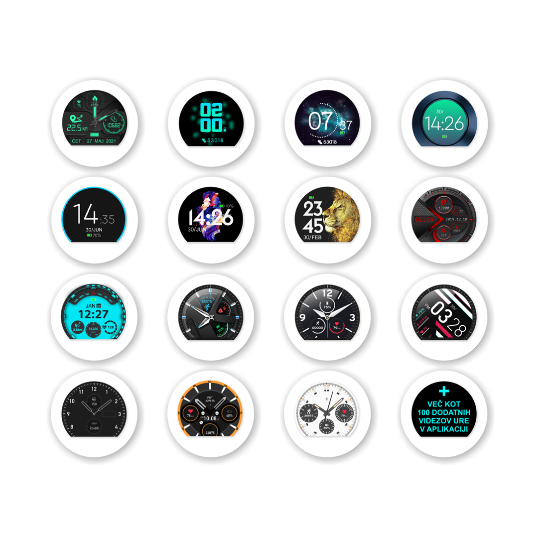 Energetics PRO SPORT GPS S2, sat, crna