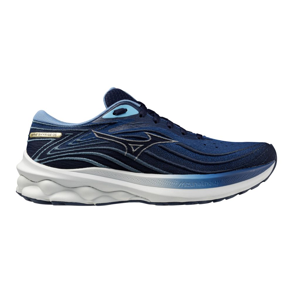 Mizuno WAVE SKYRISE 5 mu ke patike za tr anje plava Intersport