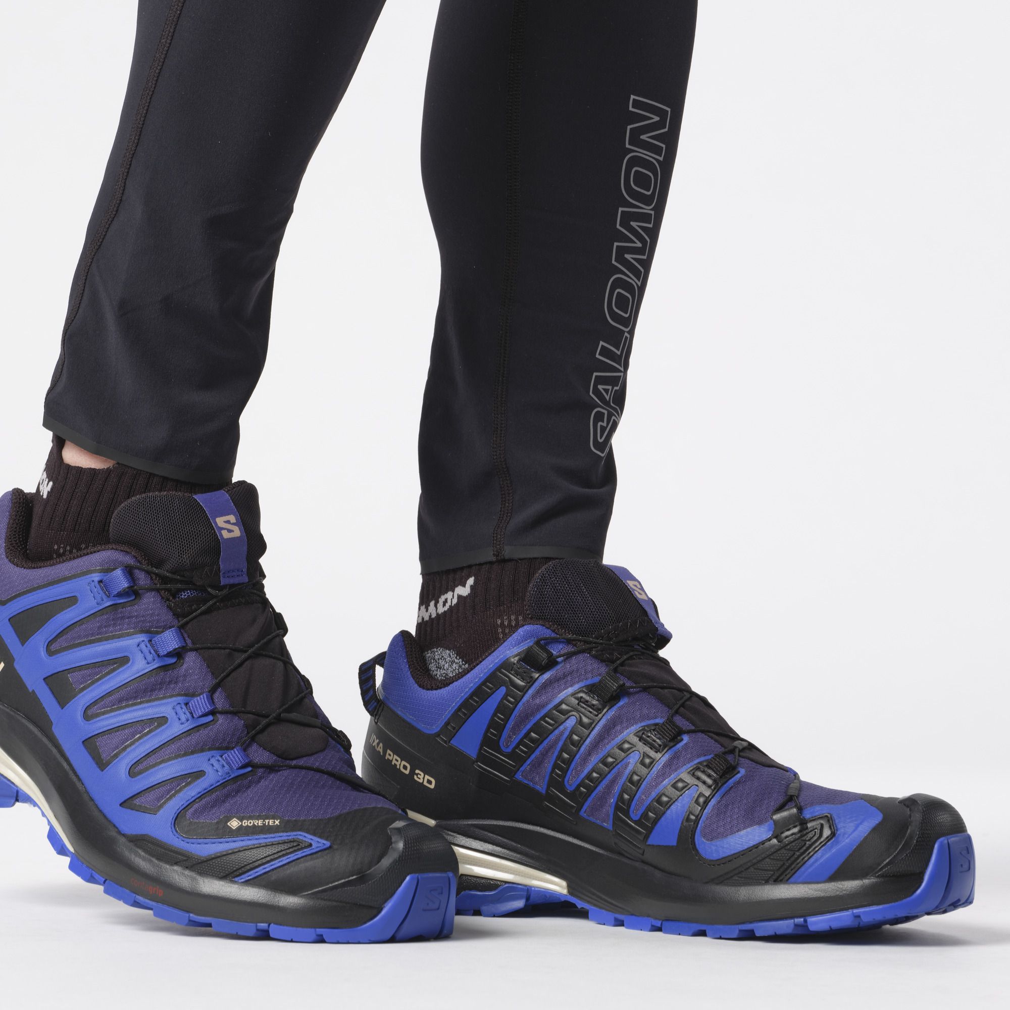 Salomon XA PRO 3D V9 GTX, muške patike za trail trčanje, plava
