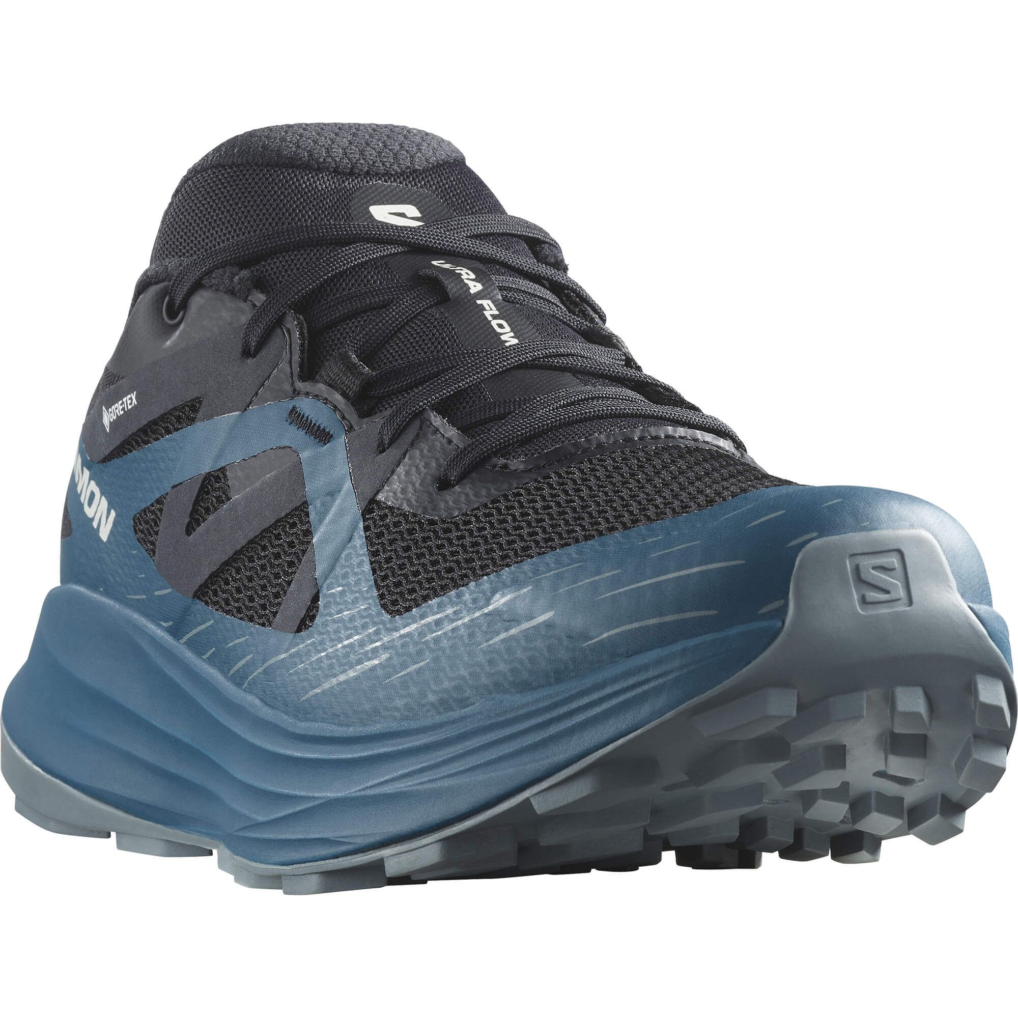 Salomon ULTRA FLOW GTX, muške patike za trail trčanje, crna