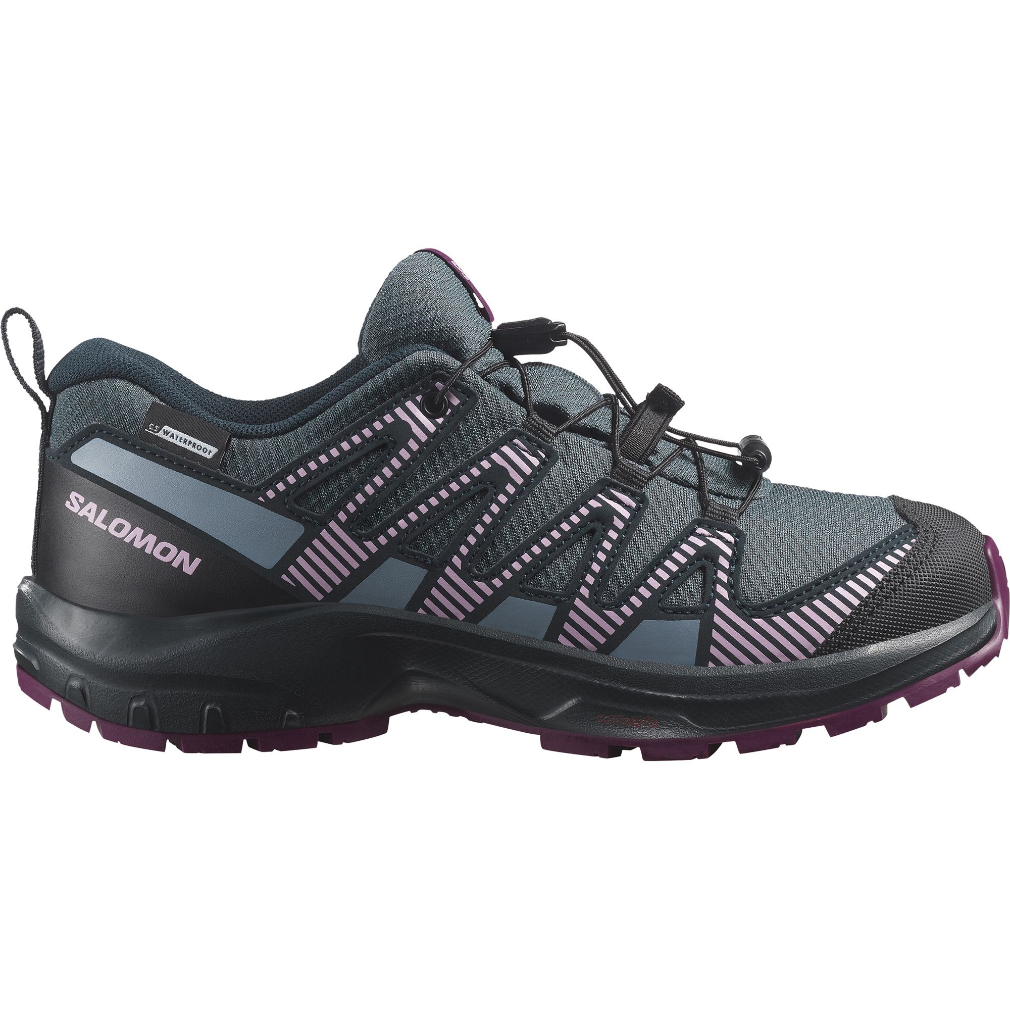 Salomon XA PRO V8 CSWP J, dječije cipele za planinarenje, siva