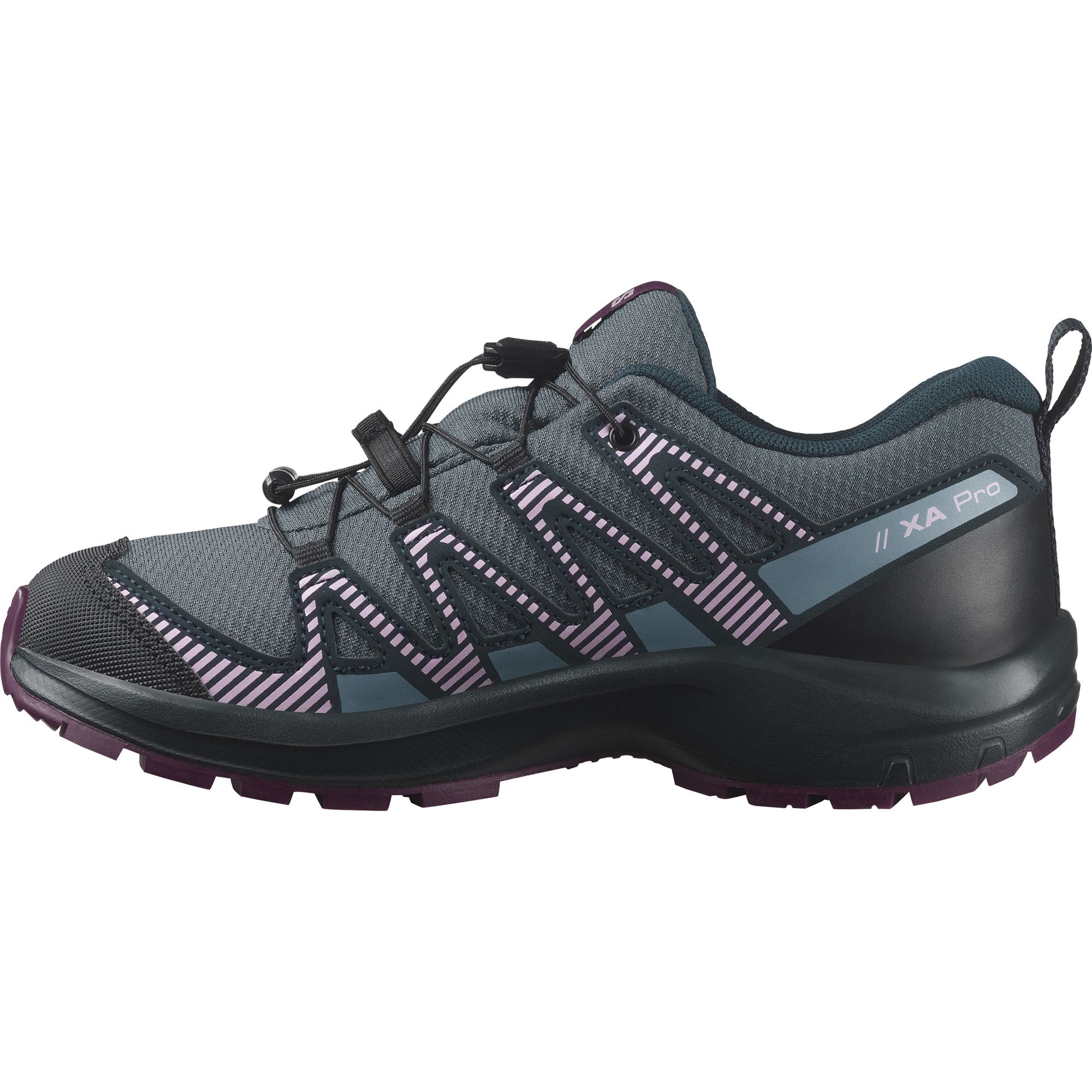 Salomon XA PRO V8 CSWP J, dječije cipele za planinarenje, siva