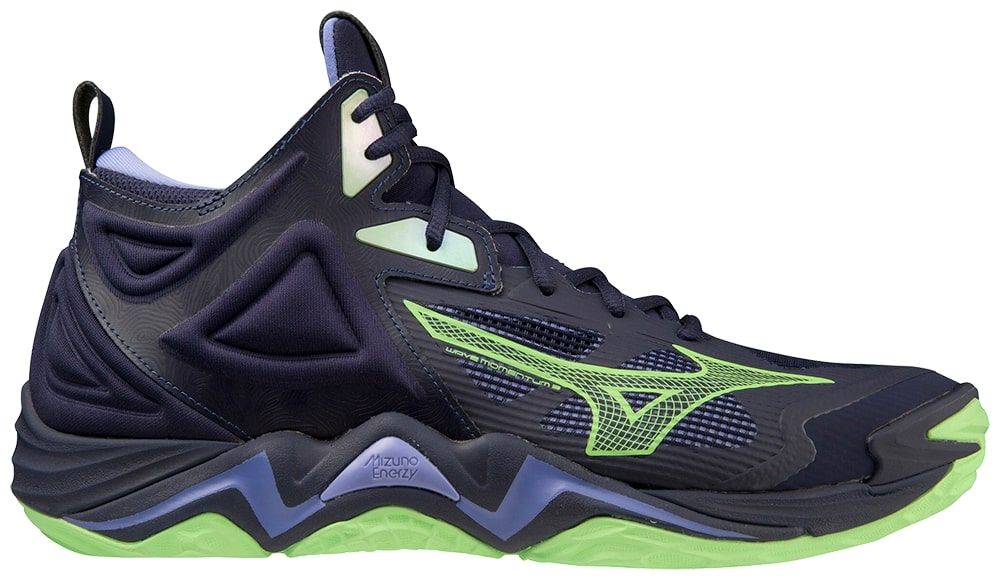 Mizuno WAVE MOMENTUM 3 MID mu ke patike za odbojku crna Intersport