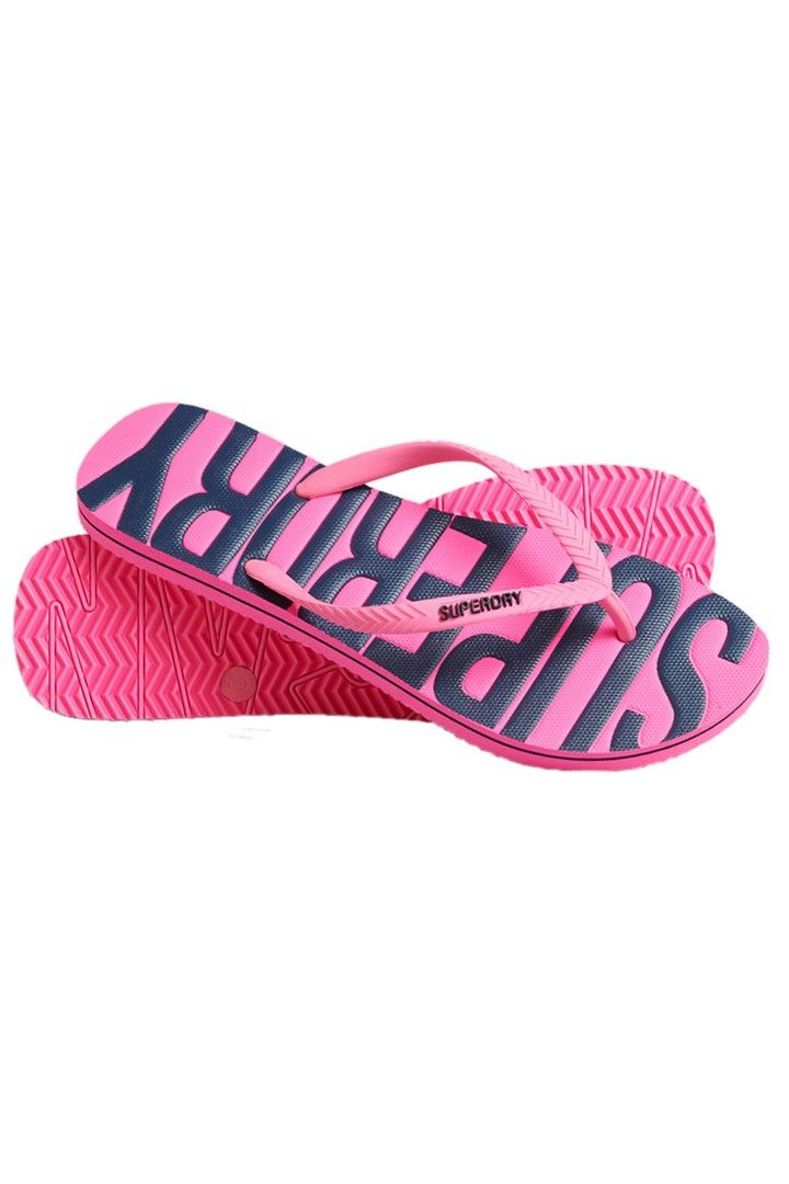 Superdry VINTAGE VEGAN FLIP FLOP, ženske japanke, roza