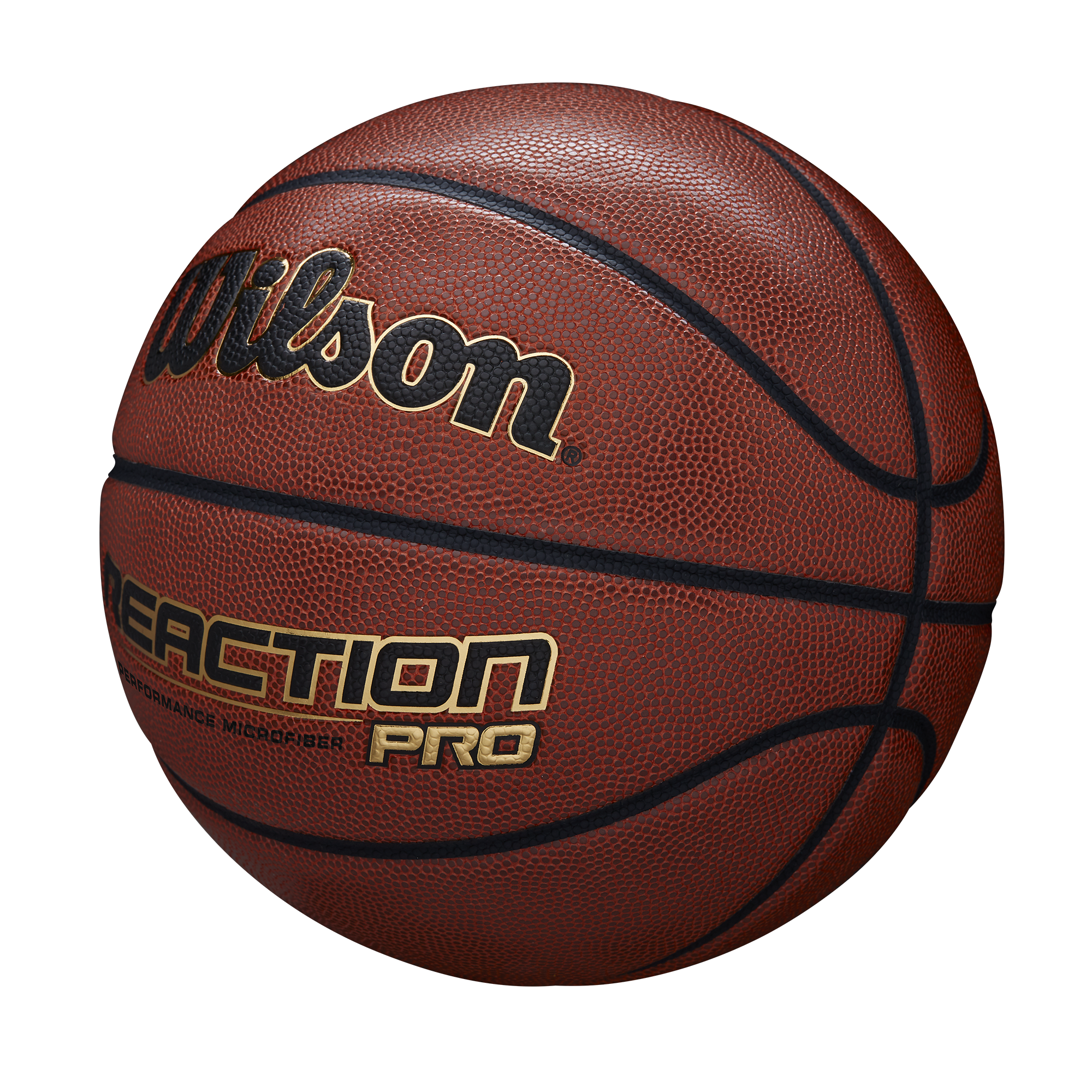Wilson REACTION PRO 295, lopta za košarku, braon