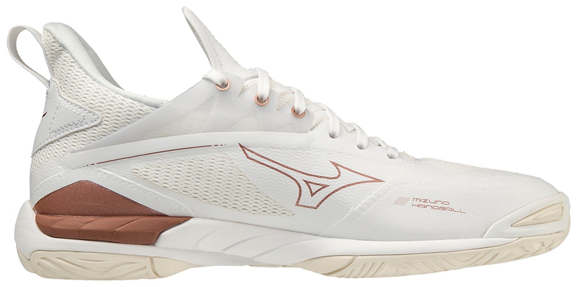 Mizuno WAVE MIRAGE 4 enske patike za rukomet bijela Intersport