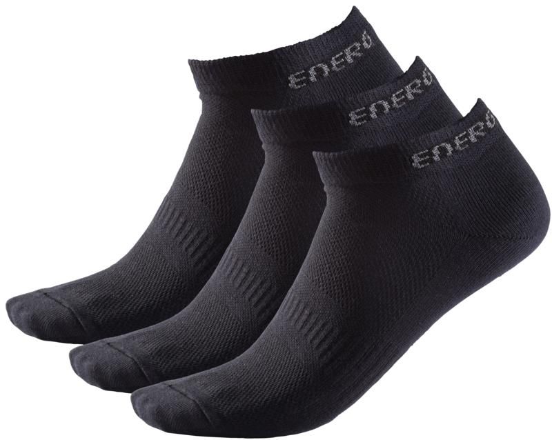 Energetics EN 100 UX, čarape za fitnes, crna