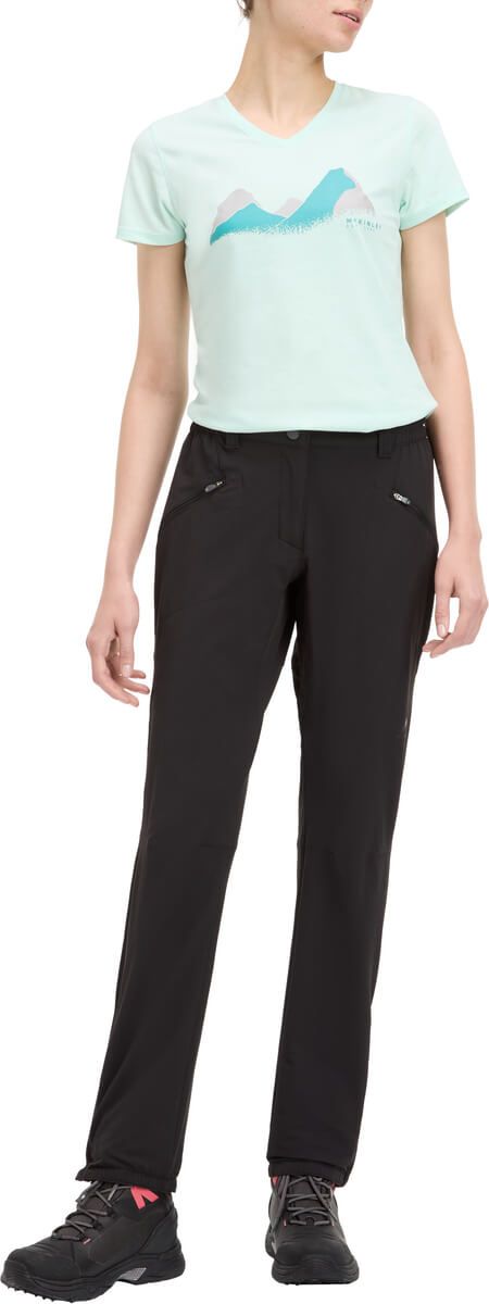 McKinley BEIRA III WMS, ženske pantalone za planinarenje, crna