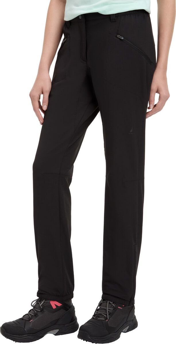 McKinley BEIRA III WMS, ženske pantalone za planinarenje, crna