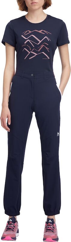 McKinley BRENTON WMS, ženske pantalone za planinarenje, crvena