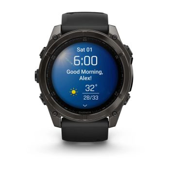 Garmin FENIX 8 AMOLED SAPPHIRE - 51 MM, sat, crna