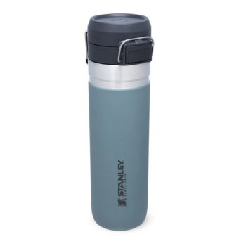 Stanley QUICK FLIP WATER BOTTLE 0,7L, alu termos boca kamp, siva