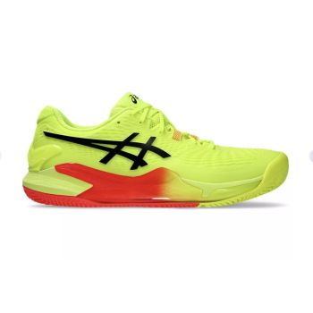 Asics GEL-RESOLUTION 9 CLAY PARIS, muške patike za tenis, žuta