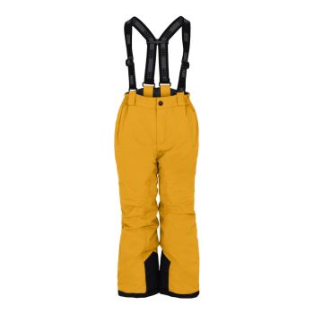 Lego kidswear LWPOWAI 708, dječije pantalone za skijanje, žuta