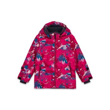 Lego kidswear LWJAD 710, dječija jakna za skijanje, roza