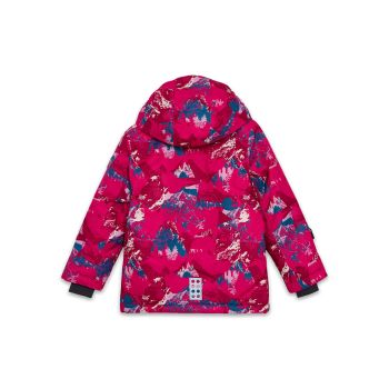 Lego kidswear LWJAD 710, dječija jakna za skijanje, roza