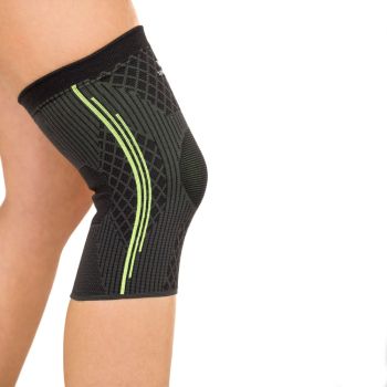 Terinda KNEE DYNAMIC COMPRESSION SLEEVE, štitnik za koljena, crna