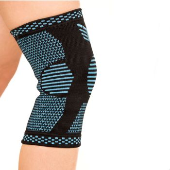 Terinda KNEE ADVANCED COMPRESSION SLEEVE, štitnik za koljena, crna