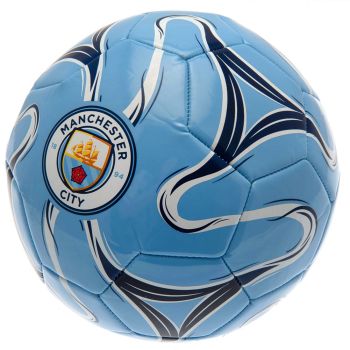 Football Clubs MANCHESTER CITY FC CC, lopta za fudbal, plava