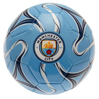 Football Clubs MANCHESTER CITY FC CC, lopta za fudbal, plava