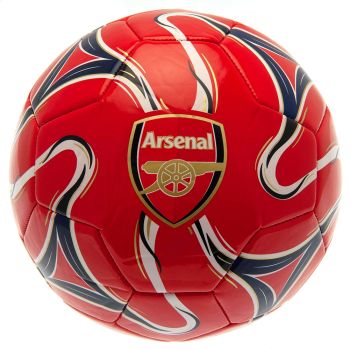 Football Clubs ARSENAL FC, lopta za fudbal, crvena