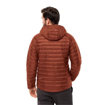 Jack Wolfskin PASSAMANI DOWN HOODY M, muška jakna za planinarenje, narandžasta