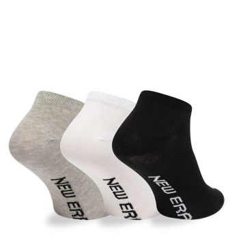 New Era FLAG SNEAKER NE 3PACK, čarape, siva