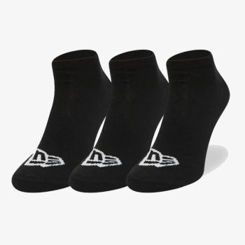 New Era FLAG SNEAKER NE 3PACK, čarape, crna