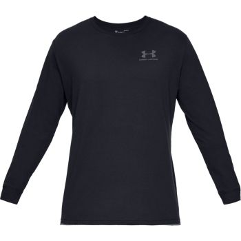 Under Armour SPORTSTYLE LEFT CHEST LS, muška majica dugi rukav, crna