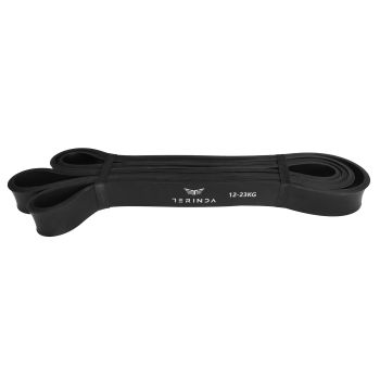 Terinda POWER BAND LATEX, fitnes traka, crna