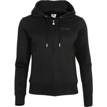 Russell Athletic ZIP THROUGH HOODY, ženski duks, crna