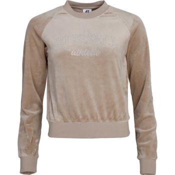 Russell Athletic CROPPED CREW SWEAT SHIRT, ženski duks, braon