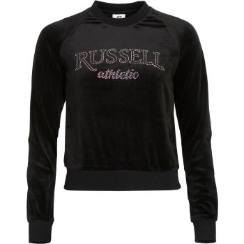 Russell Athletic CROPPED CREW SWEAT SHIRT, ženski duks, crna