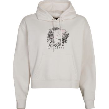 Russell Athletic HOODY SWEAT WITH GRAPHIC, ženski duks, bež