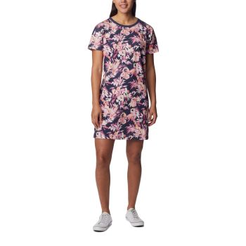 Columbia PARK PRINTED DRESS, ženska haljina, roza