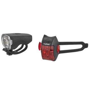 Cytec LED USB 150, set svjetala za bicikl, crna