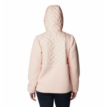 Columbia SWEET VIEW FLEECE HOODED PULLOVER, ženski duks za planinarenje, roza