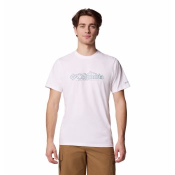 Columbia CSC SEASONAL LOGO TEE, muška majica za planinarenje, bijela