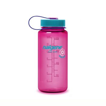 Nalgene WIDE MOUTH 500ML, boca pvc, roza