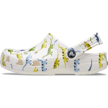 Crocs CLASSIC CHARACTER PRINT CLOG T, dječije papuče, bijela