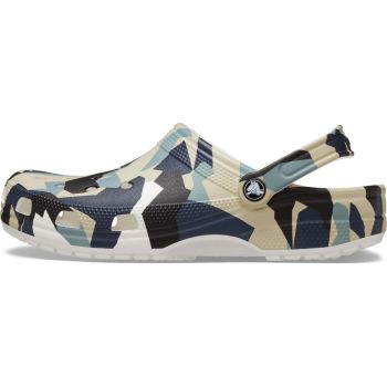 Crocs CLASSIC GEO CAMO CLOG, muške papuče, bež