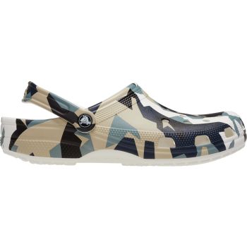 Crocs CLASSIC GEO CAMO CLOG, muške papuče, bež