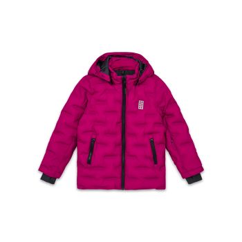 Lego kidswear LWJIPE 706, dječija jakna za skijanje, roza