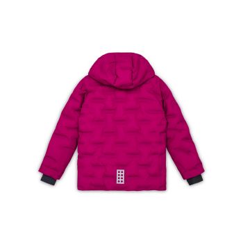 Lego kidswear LWJIPE 706, dječija jakna za skijanje, roza