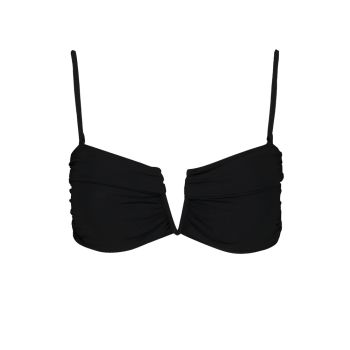 Barts SOLID BANDEAU, ženski kupaći gornji dio, crna