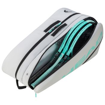 Head TOUR RACQUET BAG L, torba, siva