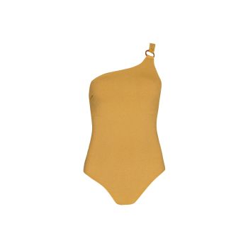Barts ELVIOT ONE SHOULDER ONE PIECE, ženski kupaći, žuta